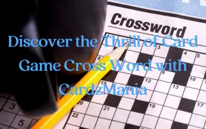 card game crossword