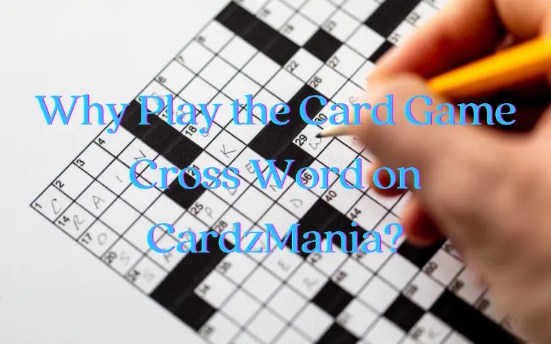 card game crossword